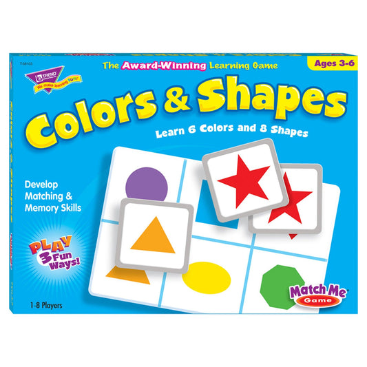Colors & Shapes Match Me® Games - Loomini