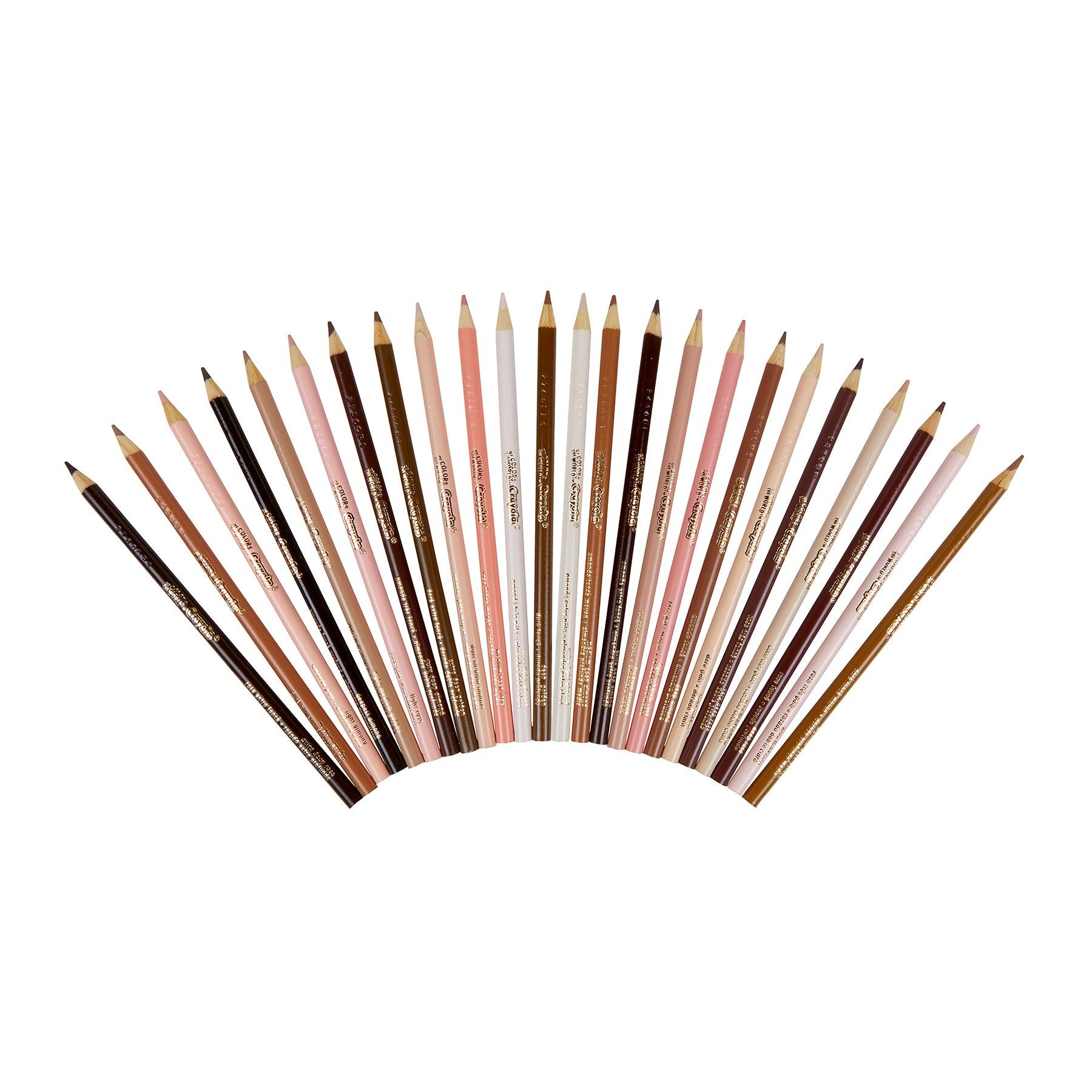 Colors of the World Colored Pencils, 240 Count, 10 Each of 24 Colors - Loomini