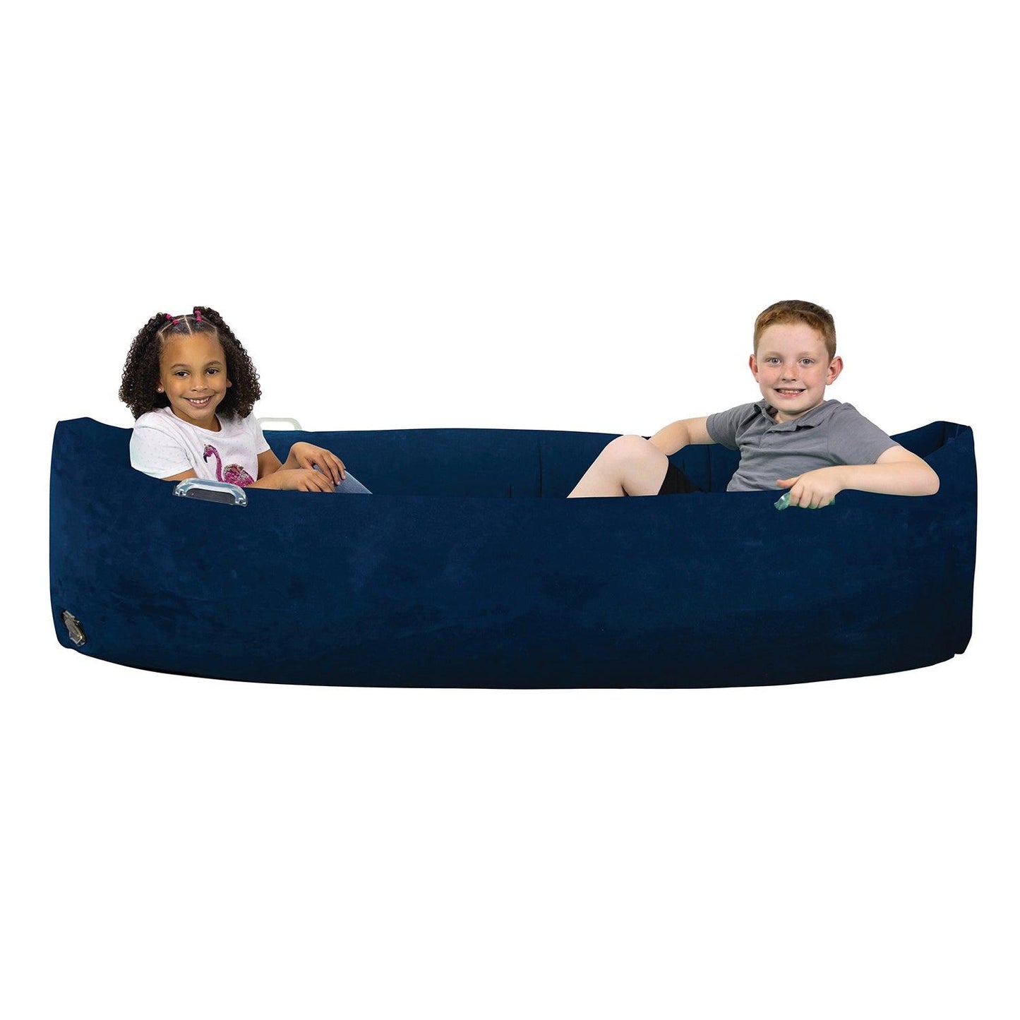 Comfy Peapod, Inflatable Sensory Pod , 80", Blue - Loomini