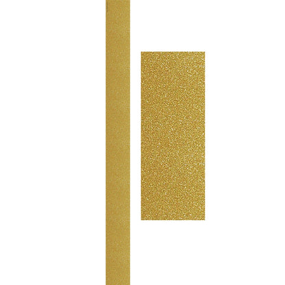 Confetti Gold Straight Border Trim, 35 Feet Per Pack, 6 Packs - Loomini