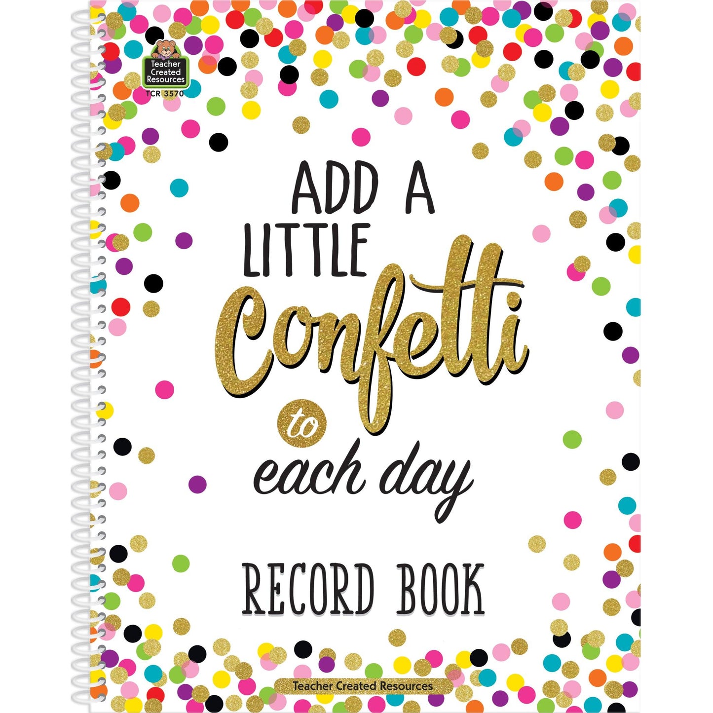 Confetti Record Book, Pack of 3 - Loomini