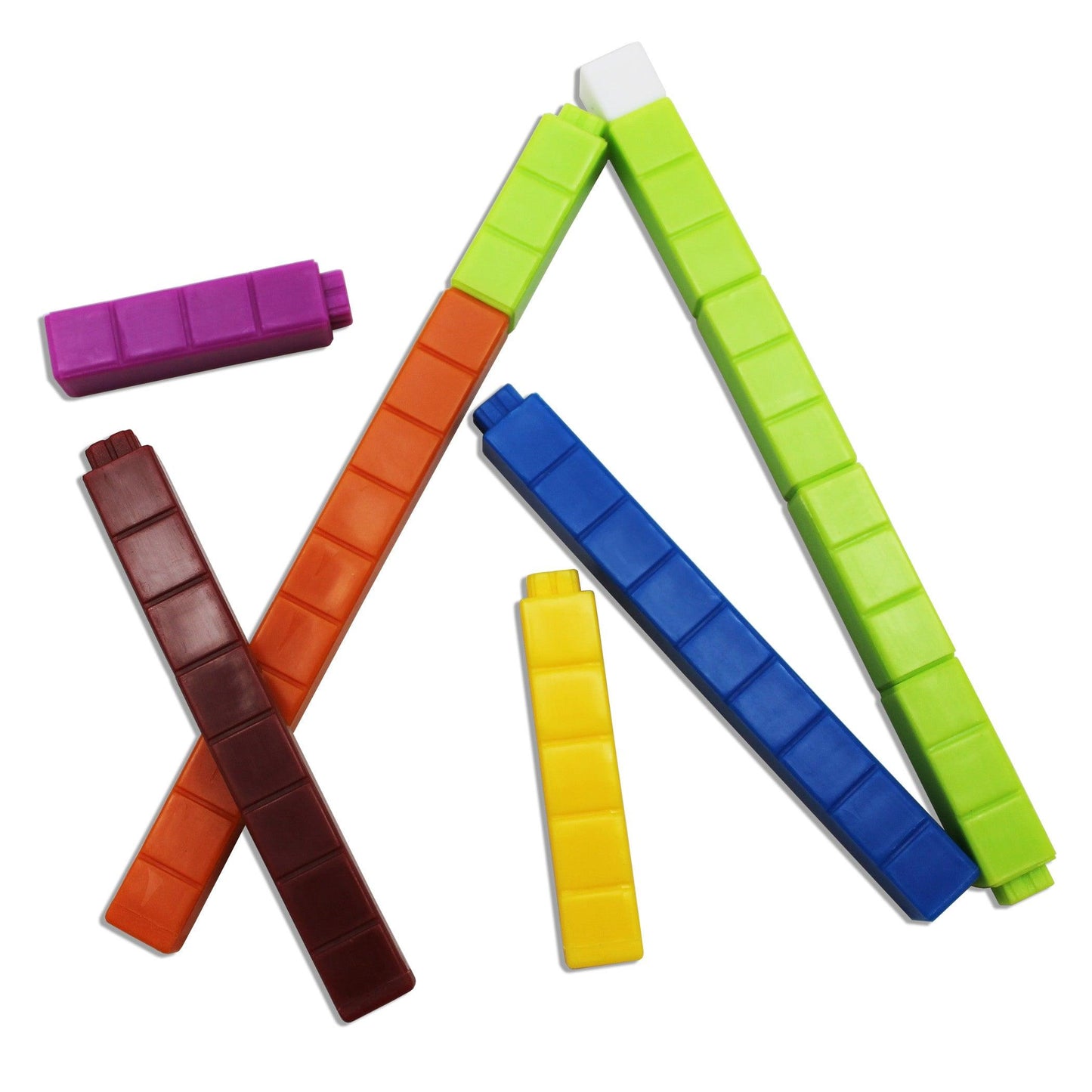 Connecting Cuisenaire® Rods Multi-Pack - Loomini