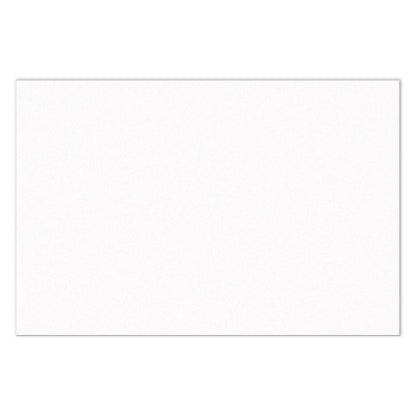 Construction Paper, Bright White, 12" x 18", 100 Sheets Per Pack, 5 Packs - Loomini