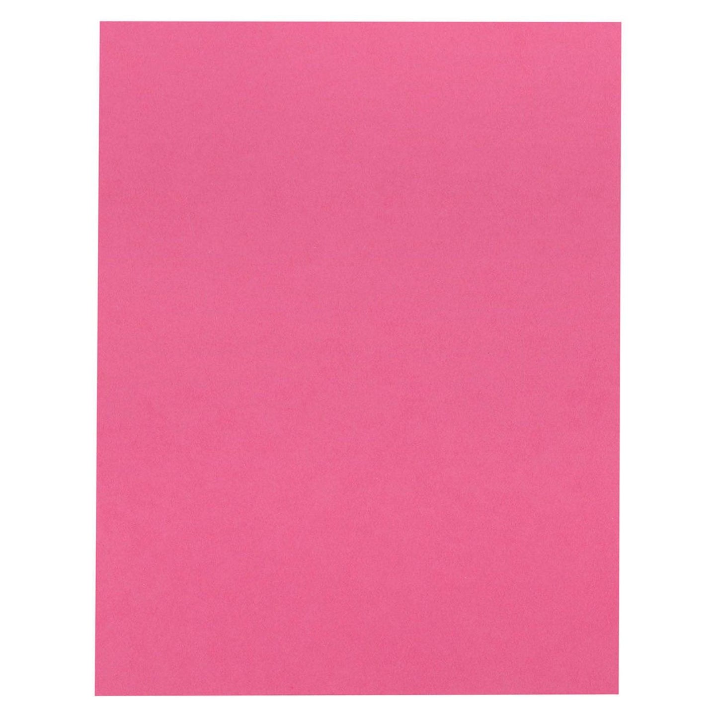 Construction Paper, Dark Pink, 9" x 12", 50 Sheets Per Pack, 5 Packs - Loomini