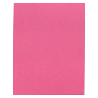 Construction Paper, Dark Pink, 9" x 12", 50 Sheets Per Pack, 5 Packs - Loomini