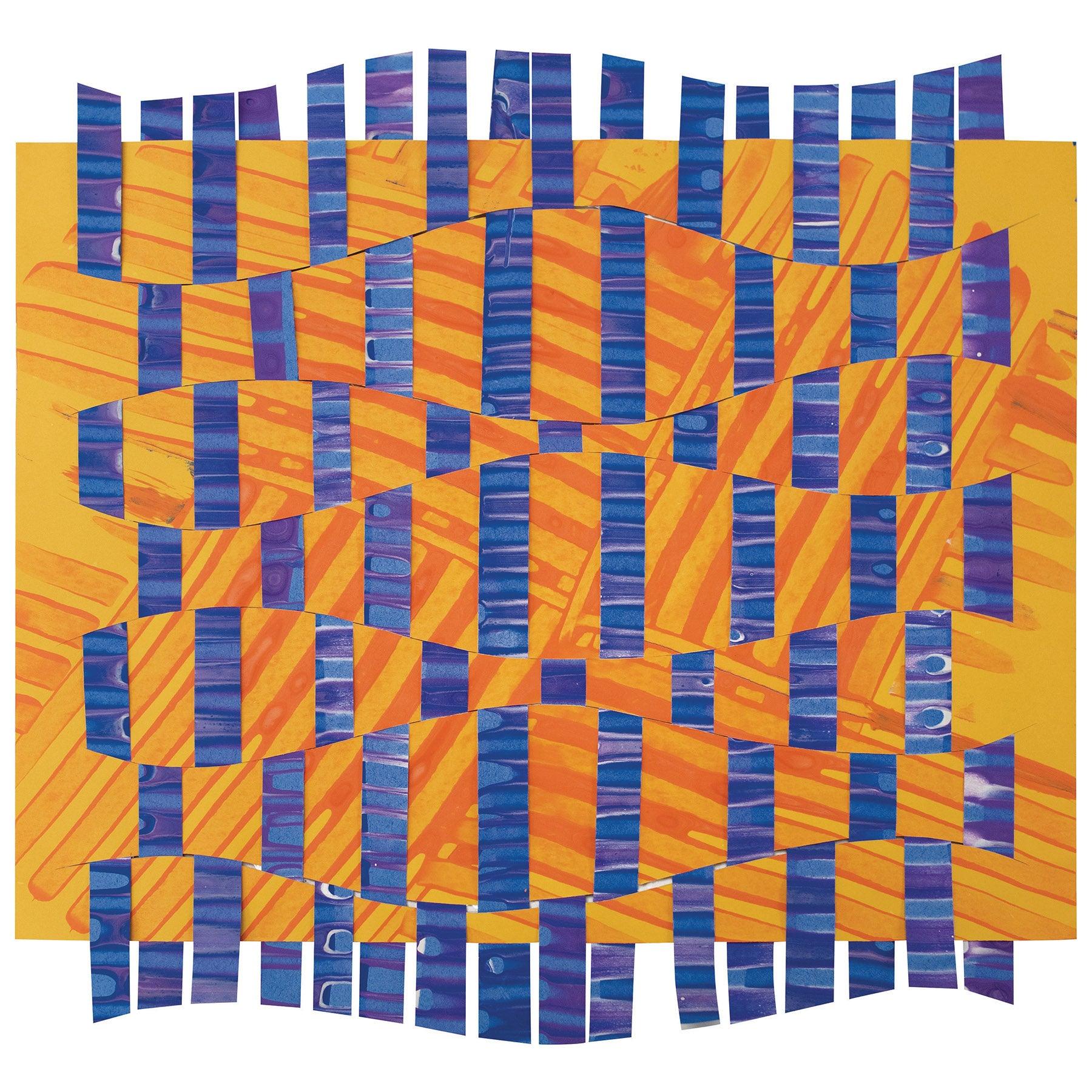 Construction Paper, Electric Orange, 12" x 18", 50 Sheets Per Pack, 5 Packs - Loomini