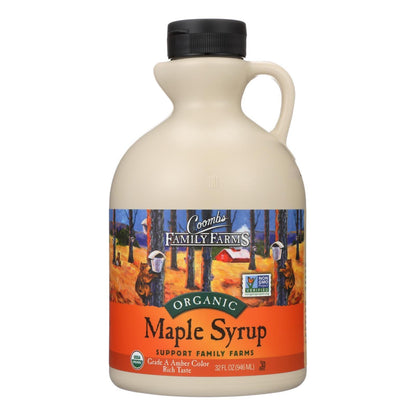Coombs Family Farms Organic Maple Syrup - Case Of 6 - 32 Fl Oz. - Loomini