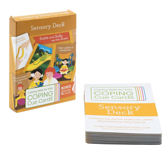 Coping Cue Cards™ Sensory Deck™ - Loomini