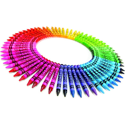 Crayon Class Pack, 8 Color, 400 Count Box - Loomini