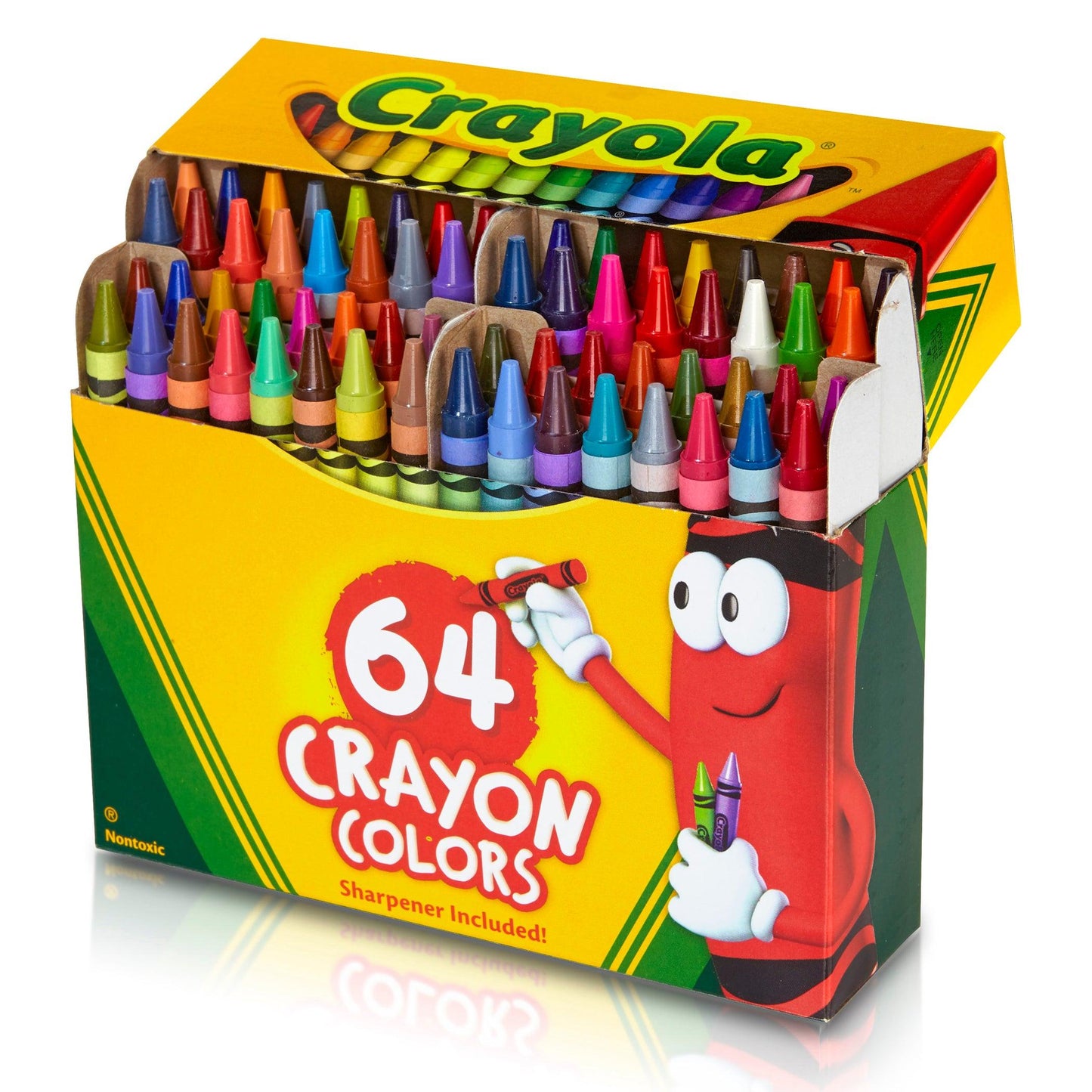 Crayons, Regular Size, 64 Per Box, 3 Boxes - Loomini