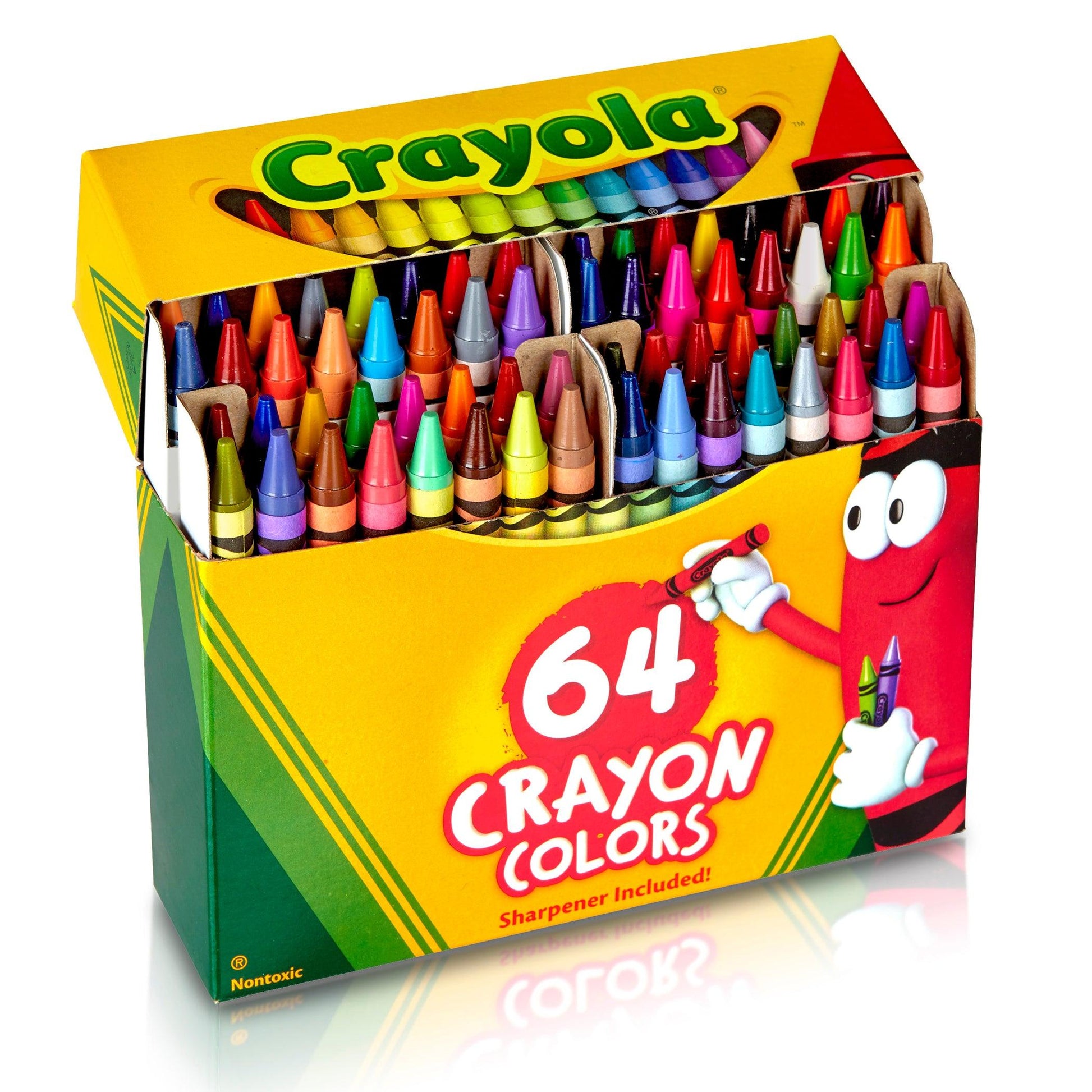 Crayons, Regular Size, 64 Per Box, 3 Boxes - Loomini