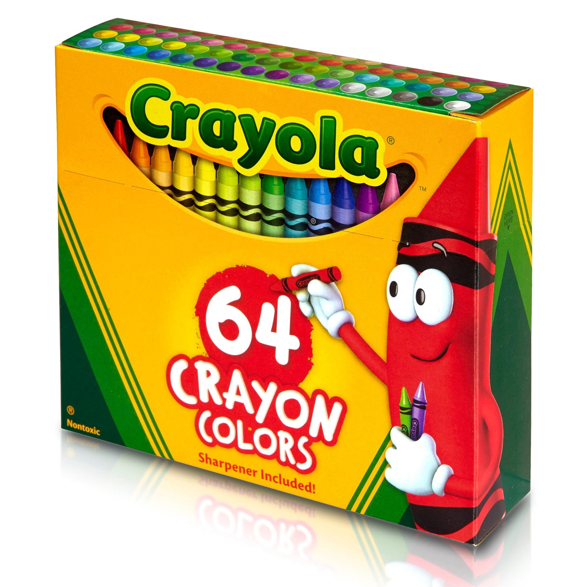 Crayons, Regular Size, 64 Per Box, 3 Boxes - Loomini