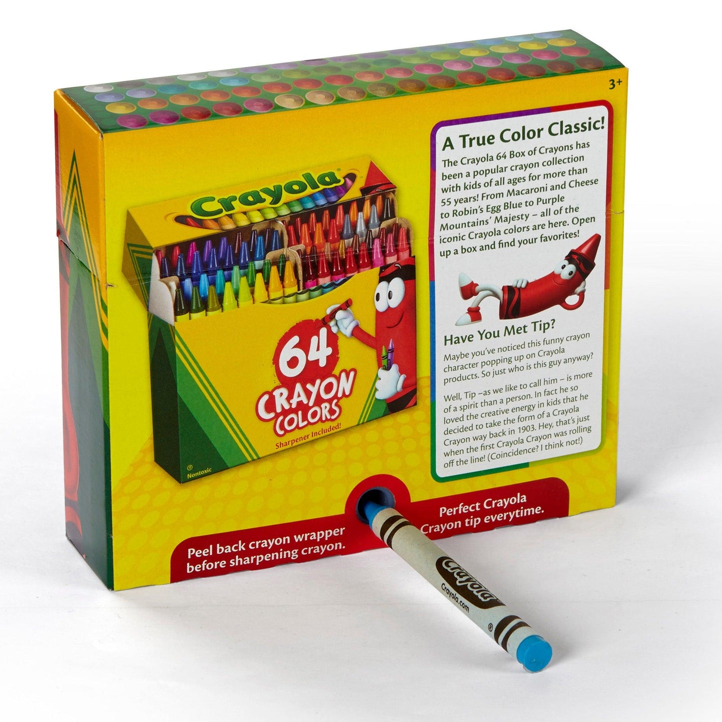 Crayons, Regular Size, 64 Per Box, 3 Boxes - Loomini