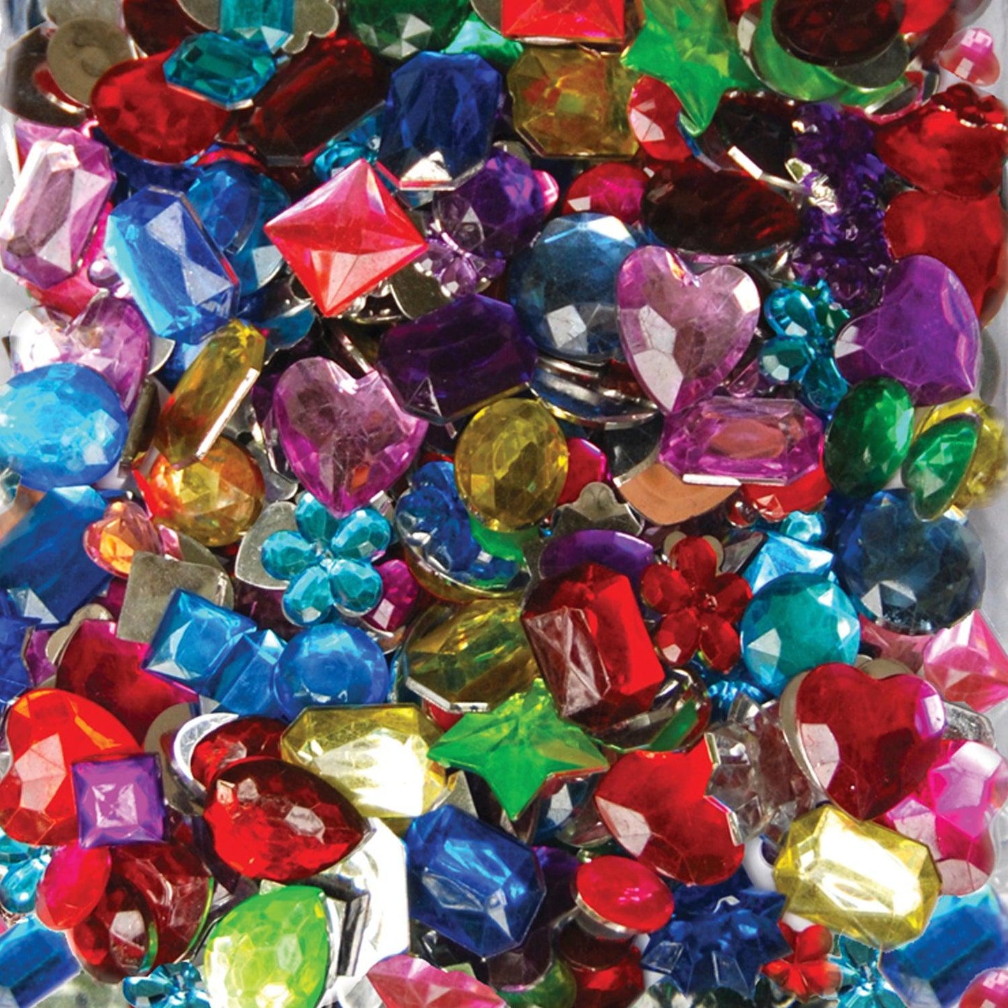 Creative Arts™ Gemstones Assorted Styles and Colors, 1 Pound Bag - Loomini