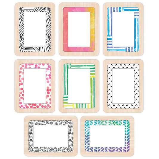 Creatively Inspired Frame Tags Cut-Outs, 36 Per Pack, 3 Packs - Loomini