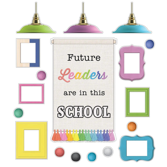 Creatively Inspired Future Leaders Bulletin Board Set Happily Ever Elementary