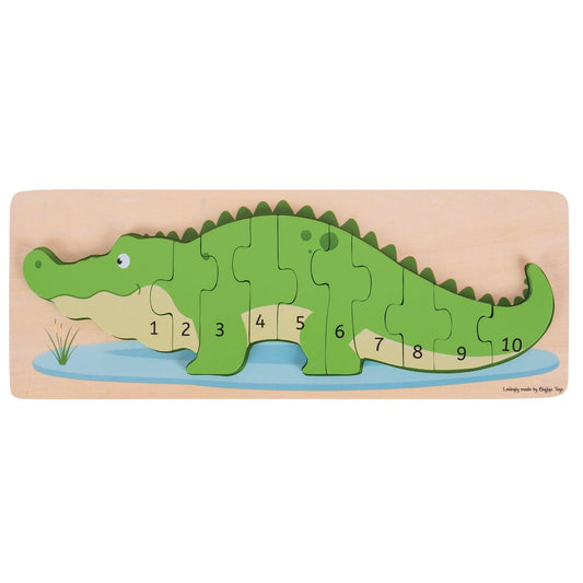 Crocodile Number Puzzle - Loomini