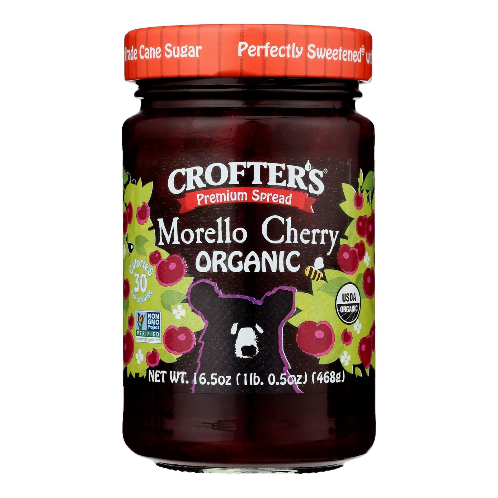 Crofters - Prem Sprd Mrlo Cherry - Case Of 6-16.5 Oz - Loomini