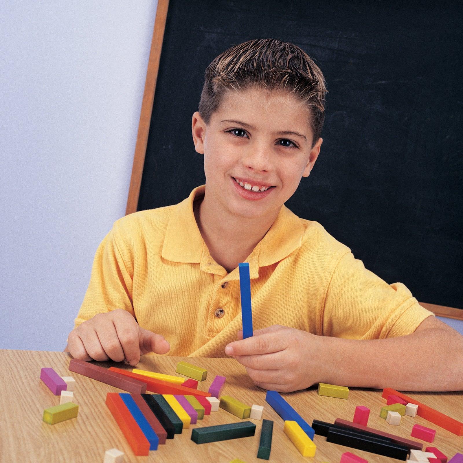 Cuisenaire®Rods Small Group Set: Plastic Rods - Loomini