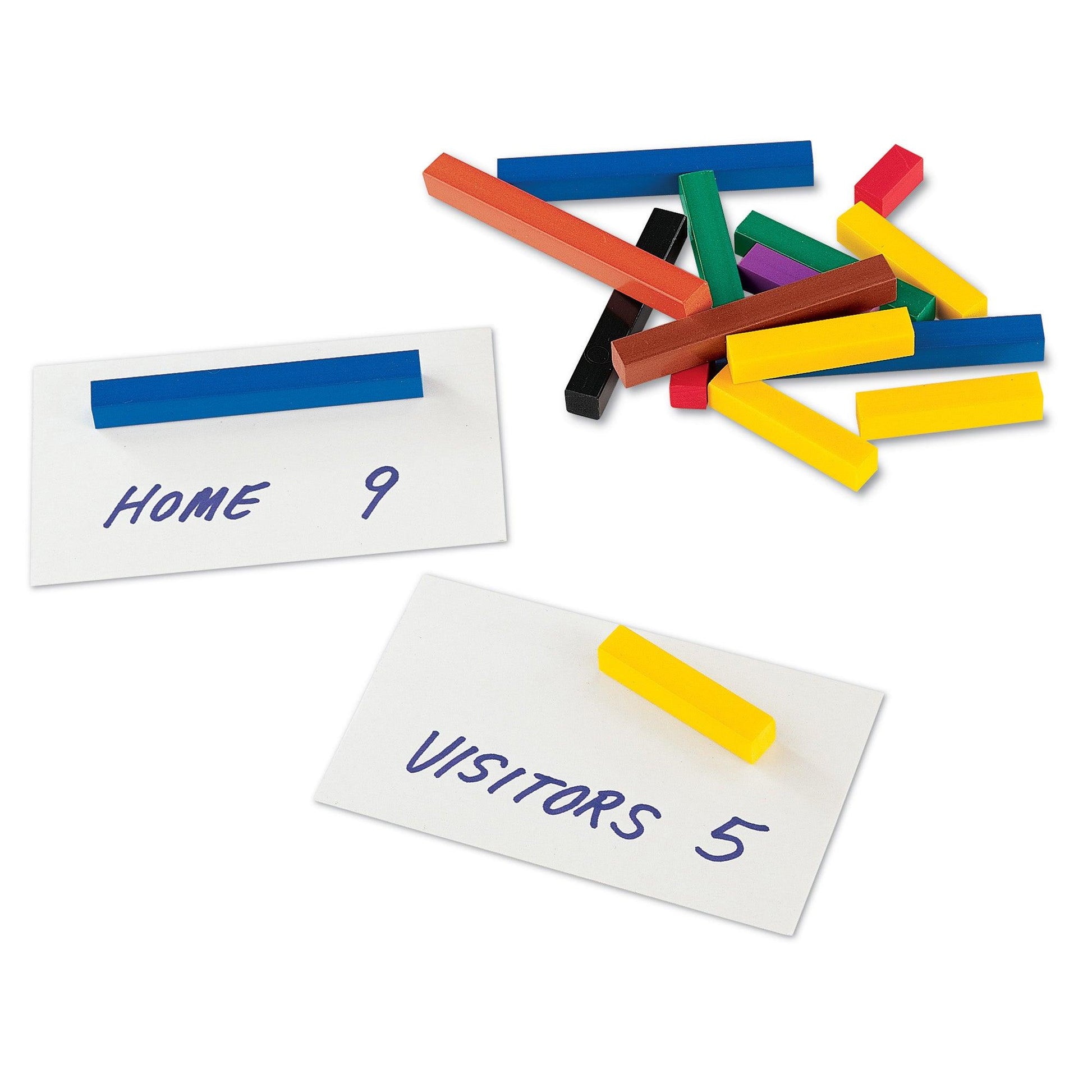 Cuisenaire®Rods Small Group Set: Plastic Rods - Loomini