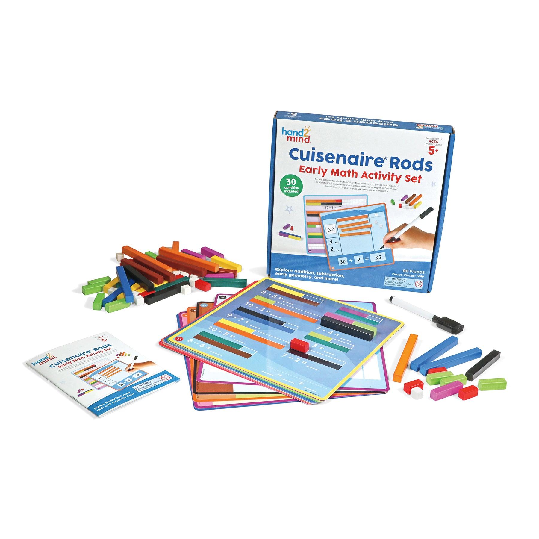 Cuisenaire Rods Early Math Activity Set - Loomini