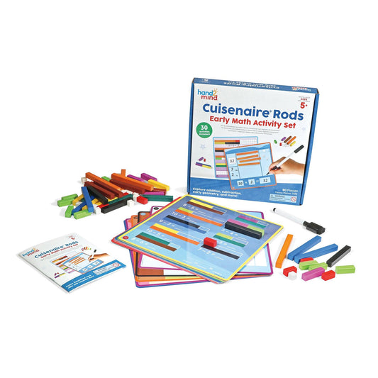 Cuisenaire Rods Early Math Activity Set - Loomini