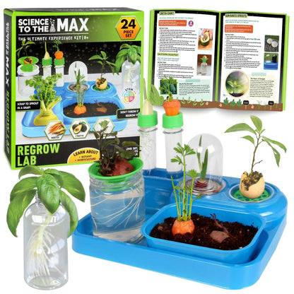 Cultivate Wonder: Regrow Science Lab for Sustainable Gardening Adventures | Ages 7 to 10 Science To The Max