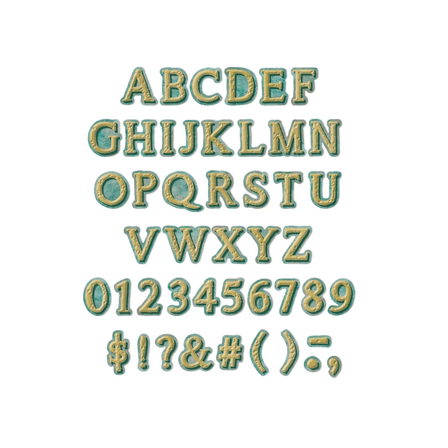 Curiosity Garden Deco Letters, 178 Per Pack, 3 Packs - Loomini