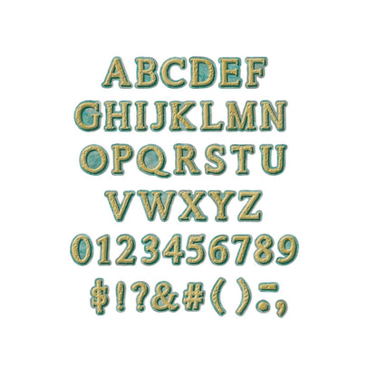 Curiosity Garden Deco Letters, 178 Per Pack, 3 Packs - Loomini