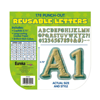 Curiosity Garden Deco Letters, 178 Per Pack, 3 Packs - Loomini