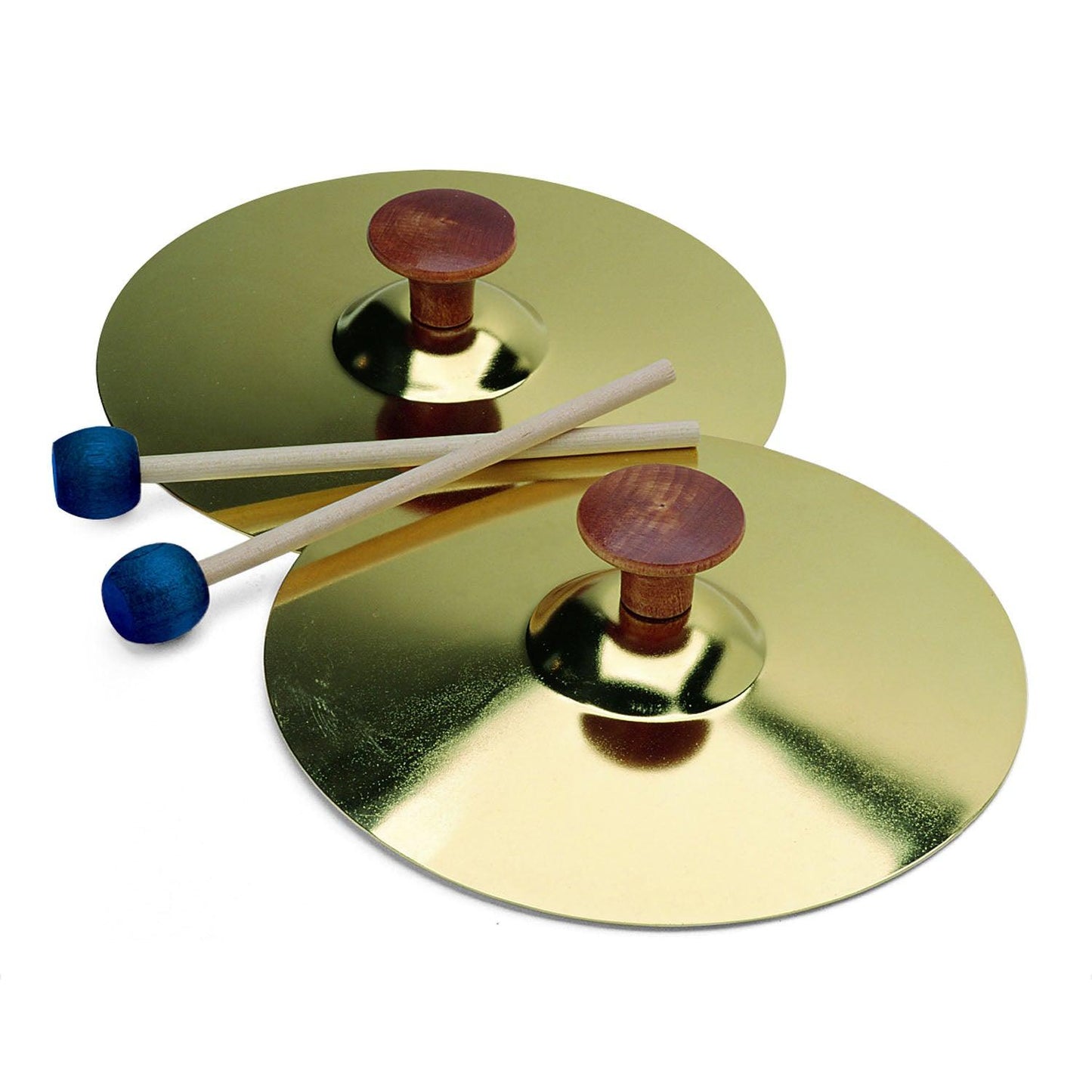 Cymbals with Mallet, 5", Pair - Loomini