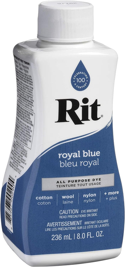 Purpose Liquid Dye, 8 Oz, Royal Blue