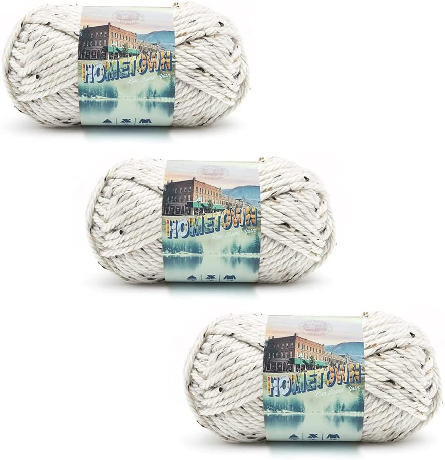 Hometown Yarn, Bulky Yarn, Yarn for Knitting and Crocheting, 1-Pack, Houston Cream