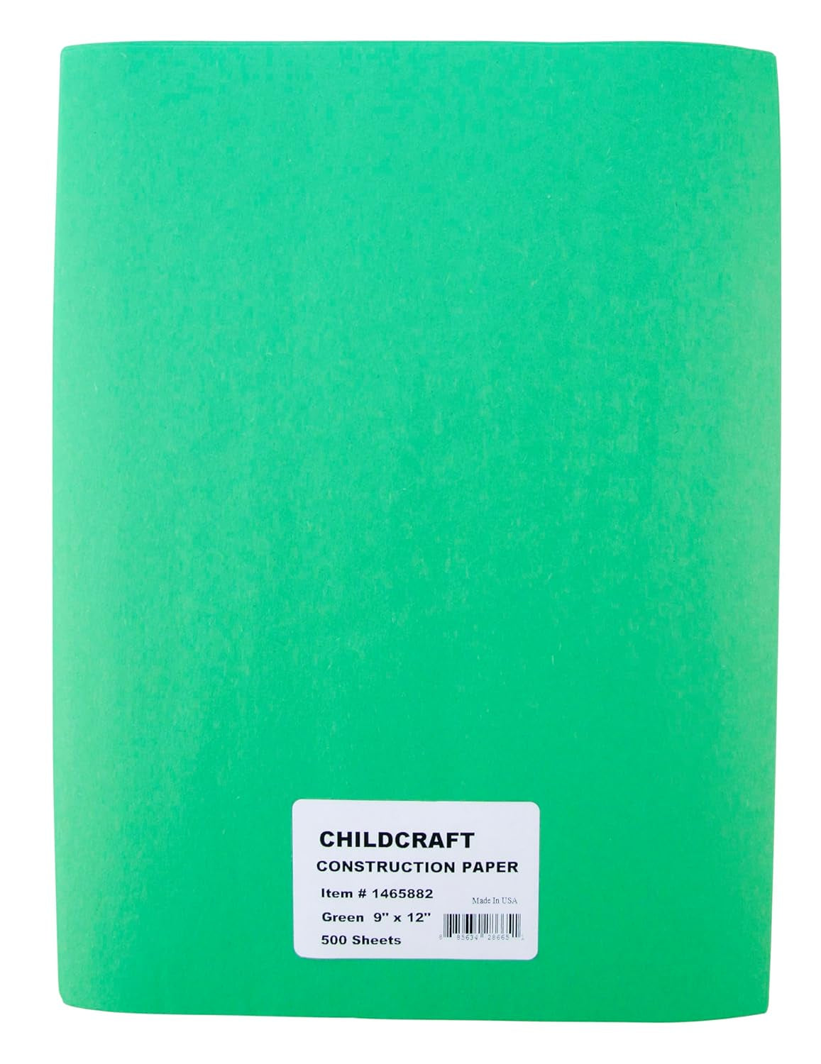 Construction Paper, 9 X 12 Inches, Green, 500 Sheets - 1465882