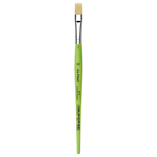 FIT Synthetics Student Brush, Synthetic, Acrylic & Oil, Flat, Series 379, Size 10