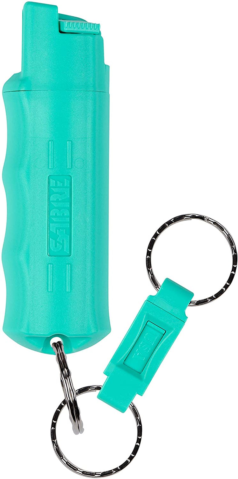 Pepper Spray, Quick Release Keychain for Easy Carry and Fast Access, Finger Grip for More Accurate and Faster Aim, Maximum Police Strength OC Spray, 0.54 Fl Oz, Secure and Easy to Use Safety