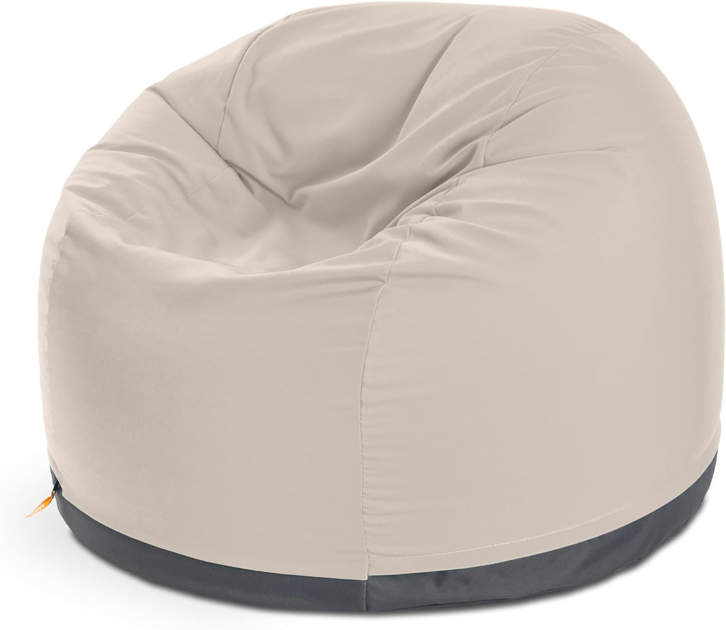 Palmetto Large round Outdoor Bean Bag Club Chair - Flax