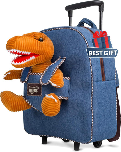 Dinosaur Toys for Kids 3-5, Toddler Toys for Ages 2-4, Dinosaur Backpack, 2 Year Old Boy Birthday Gift