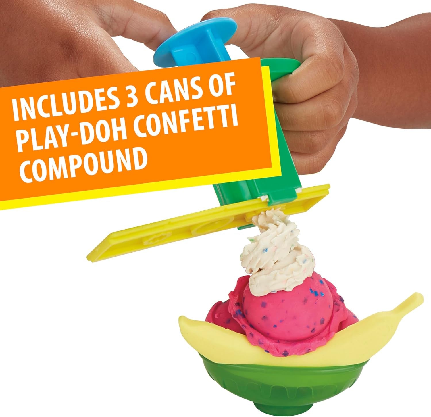 Kitchen Creations Ice Cream Party Play Food Set with 6  Colors, 2-Ounce Cans (Amazon Exclusive)