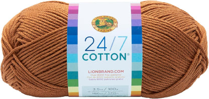 (1 Skein) 24/7 Cotton® Yarn, White