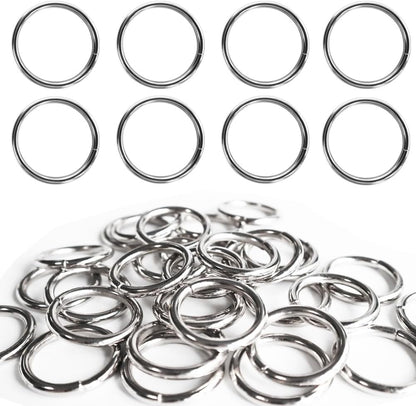 Metal Rings for Macrame Metal Rings for Crafts 2 Inch for Macrame Plant Hangers Dog Collars 10 Pack 5Mm Thick Welded Heavy Duty Metal O Rings 2 in Buckle for Macrame Ring 50Mm O Rings Metal