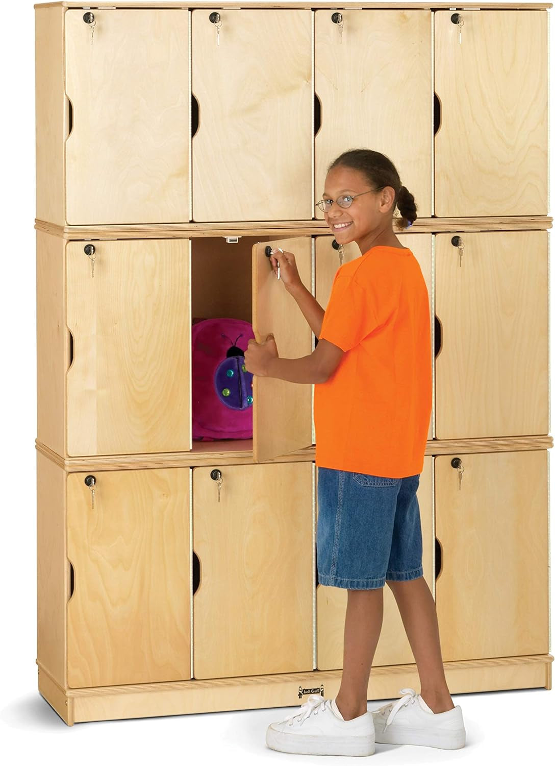 Stacking Lockable Lockers, Double Stack