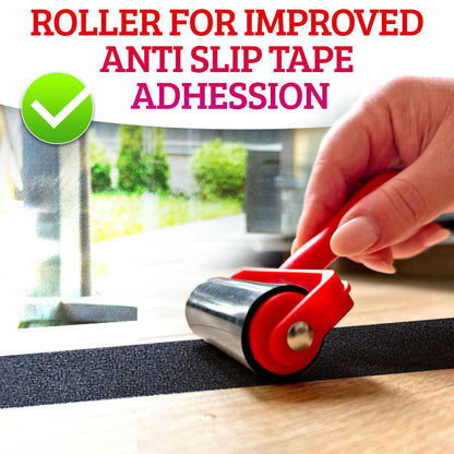 Rubber Tape Roller for Grip Tape Anti Slip Tape Treads and Other Tape (Gaffer