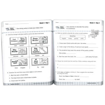 Daily 6-Trait Writing Book, Grade 2 - Loomini