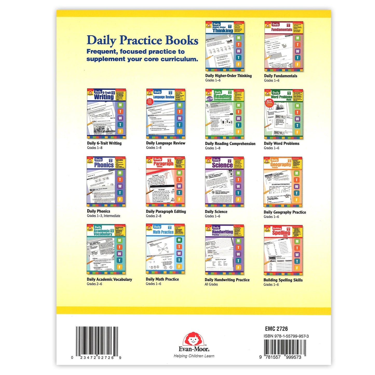 Daily Paragraph Editing Book, Grade 3 - Loomini