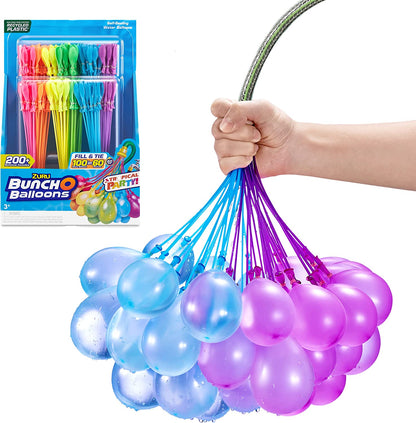 Tropical Party (6 Pack) by , 200+ Rapid-Filling Self-Sealing Tropical Colored Water Balloons for Outdoor Family, Friends, Children Summer Fun (6 Pack)