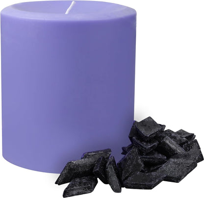 Black Candle Dye for Candle Making - Made in the USA - Easy to Use - Highly Concentrated - Candle Making Supplies for Soy or Paraffin Wax - Great Choice for Any Candle Maker - 25 Dye Chips