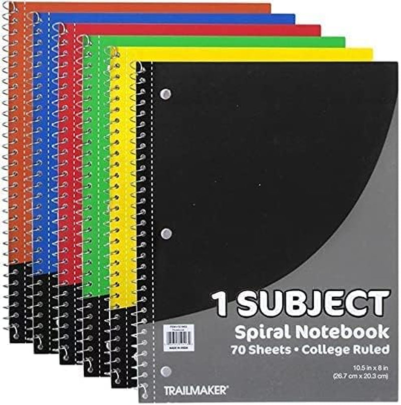 Bulk Notebooks 50 Pack - One Subject Notebooks College Ruled Bulk Notebooks for Kids, School, Journaling, Note Taking, Students, or Work