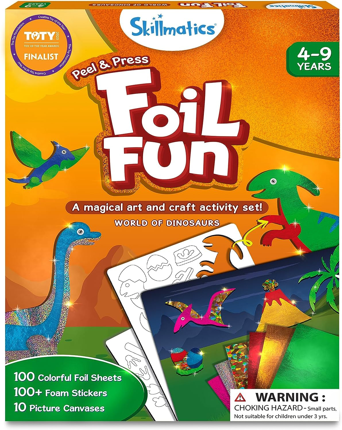 Art & Craft Activity - Foil Fun Unicorns & Princesses, No Mess Art for Kids, Craft Kits & Supplies, DIY Creative Activity, Gifts for Girls & Boys Ages 4, 5, 6, 7, 8, 9, Travel Toys