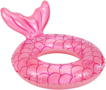 Inflatable Swimming Ring, Children Cute Pool Float Tube Decorations Swim Tubes Outdoor Pool Beach Water Floats Party Supplies Kids Floaties